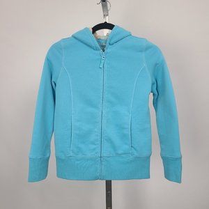 L.L. Bean Boys Blue Cotton Hoodie Size M 10-12